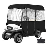Lesmart 4 Passenger 300D Waterproof Sunproof Golf Cart Cover Roof